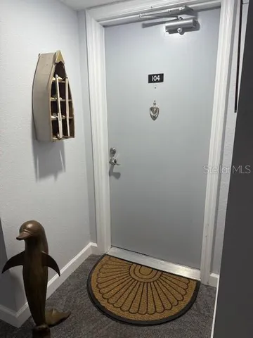 a view of a livingroom with furniture