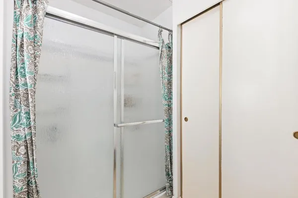 a view of a living room with furniture