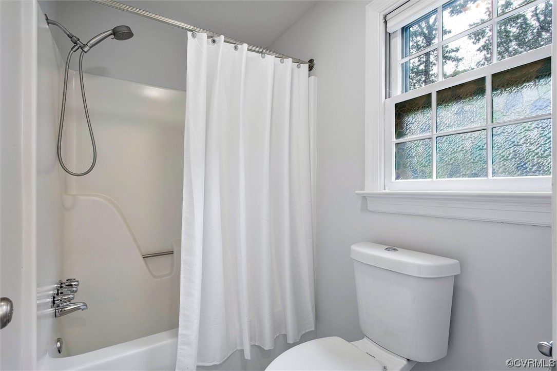 2301 Winterfield Road Midlothian, VA 23113 - Photo 39 of 50 a bathroom with a shower and a toilet