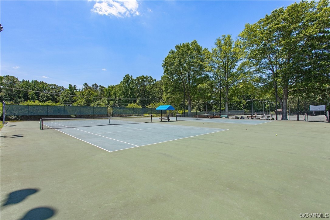 2301 Winterfield Road Midlothian, VA 23113 - Photo 49 of 50 a view of a tennis court