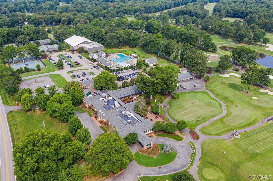 2301 Winterfield Road Midlothian, VA 23113 - Photo 50 of 50 an aerial view of a house with swimming pool and outdoor seating