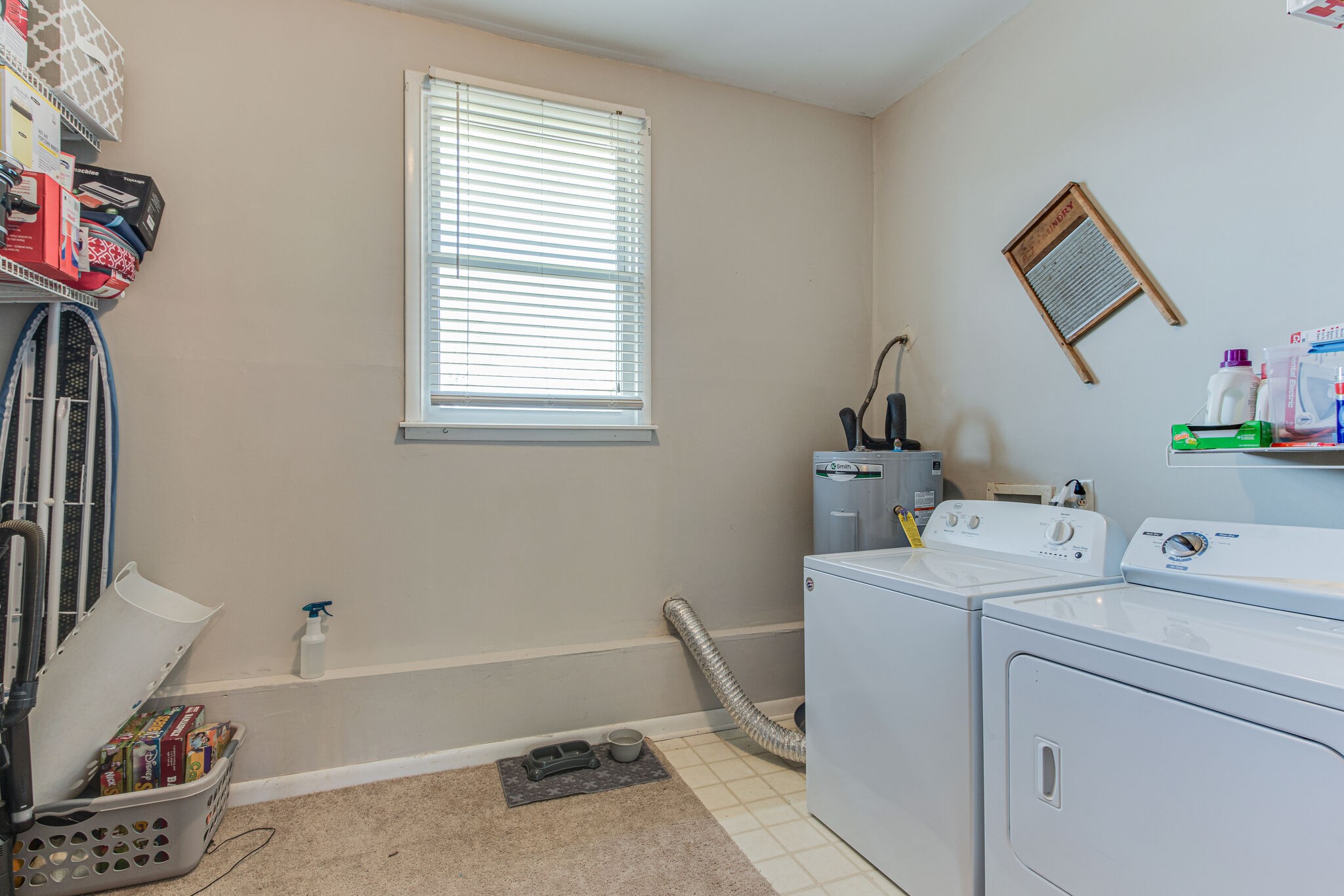 2234 South Ranch Road Murfreesboro, TN 37129 - Photo 17 of 29 a storage room with a washer and dryer