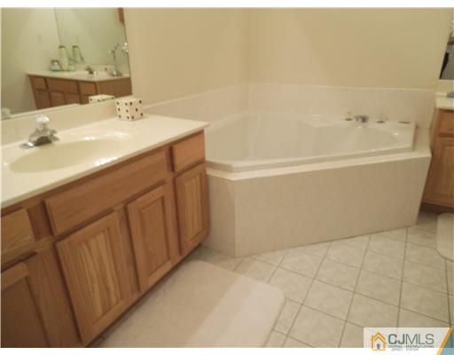 5 Stony Hill Road Jamesburg, NJ 08831 - Photo 13 of 17 a bathroom with a sink a bathtub and a mirror