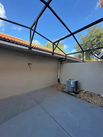 a house with an outdoor space