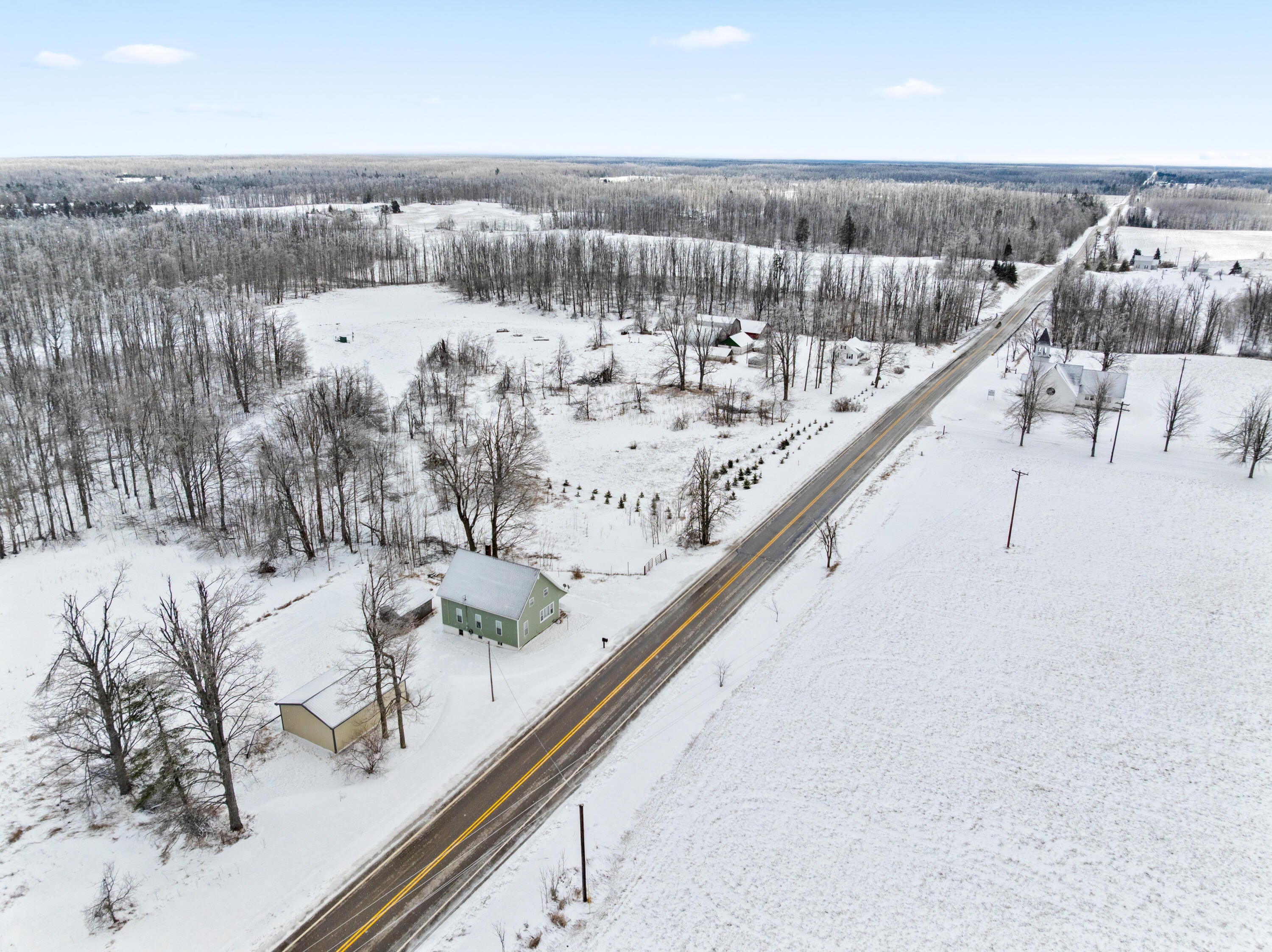 11825 Meridian Line Road Johannesburg, MI 49751 - Photo 10 of 45 nice maintained road