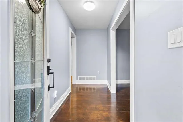 a view of an entryway