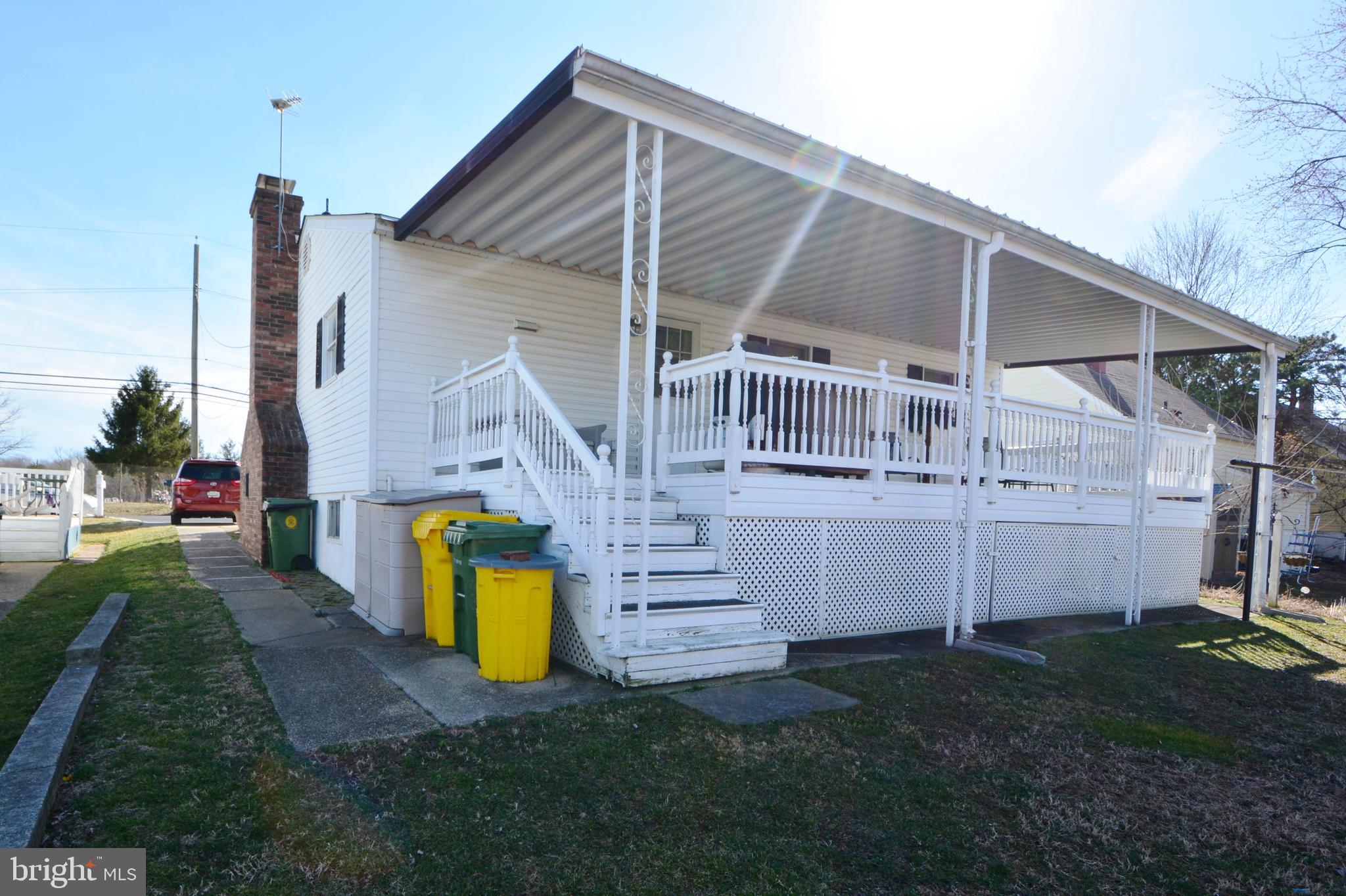 312 Holy Cross Road Baltimore, MD 21225 - Photo 64 of 68 House 36 feet wide & the deck 32 feet x 10 ft deep