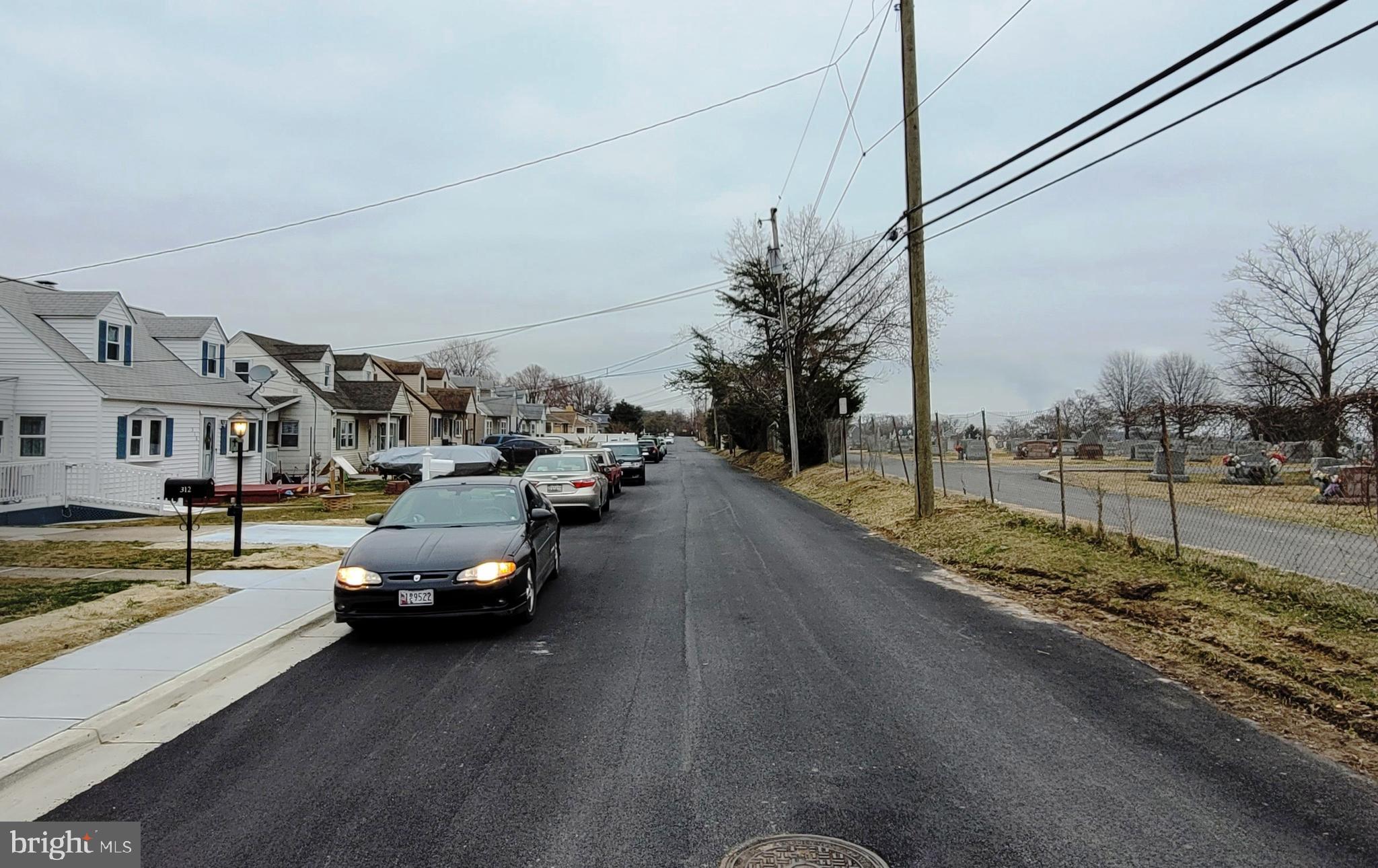 312 Holy Cross Road Baltimore, MD 21225 - Photo 67 of 68 Road scene facing East toward Rt. 2.