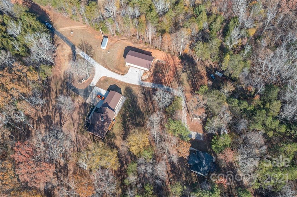 534 Sandifer Road York, SC 29745 - Photo 3 of 43 an aerial view of house with yard and parking space