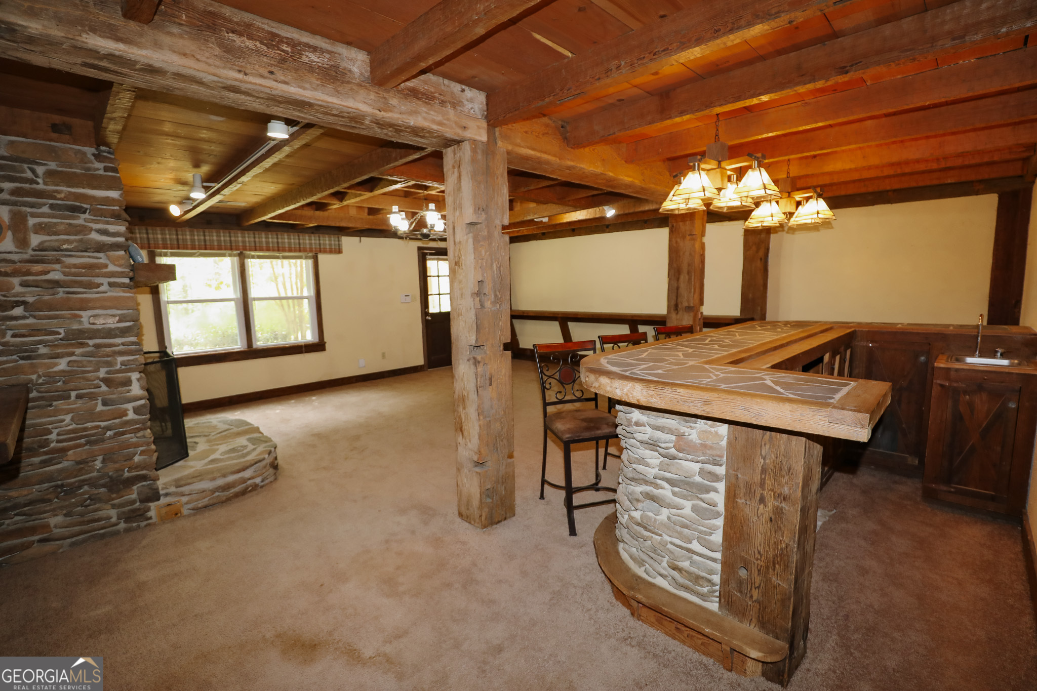 1017 Dr Bruce Jackson Road Newnan, GA 30263 - Photo 31 of 52 a view of a room with gym equipment