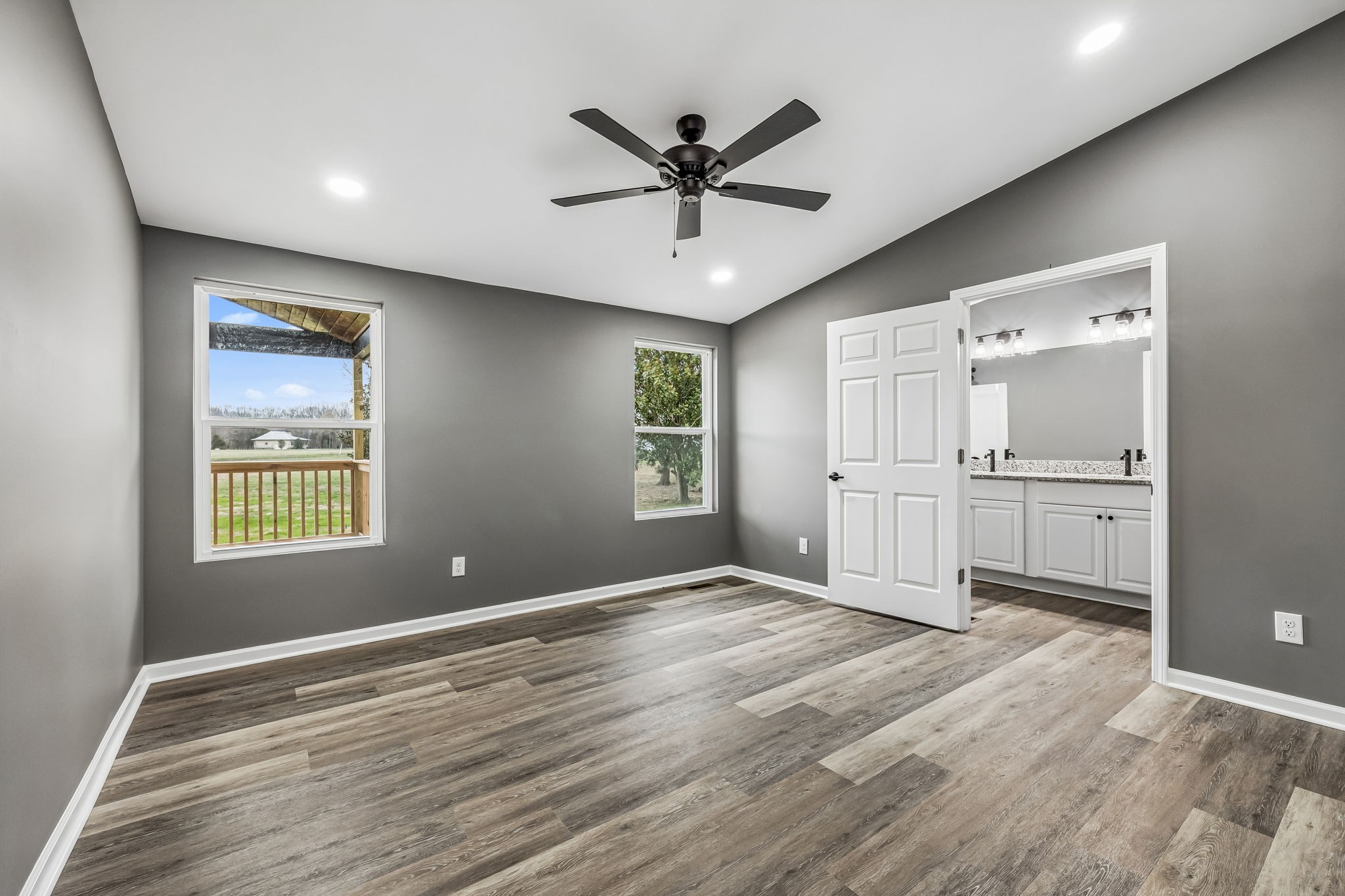 1985 Mosley Ferry Road Chapmansboro, TN 37035 - Photo 13 of 24 a view of an empty room with window and cabinet