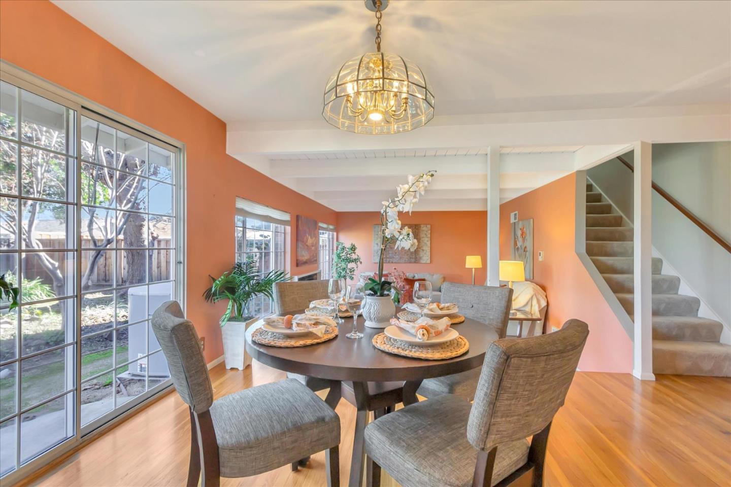 727 Valley Way Santa Clara, CA 95051 - Photo 13 of 52 a view of a dining room with furniture window and outside view