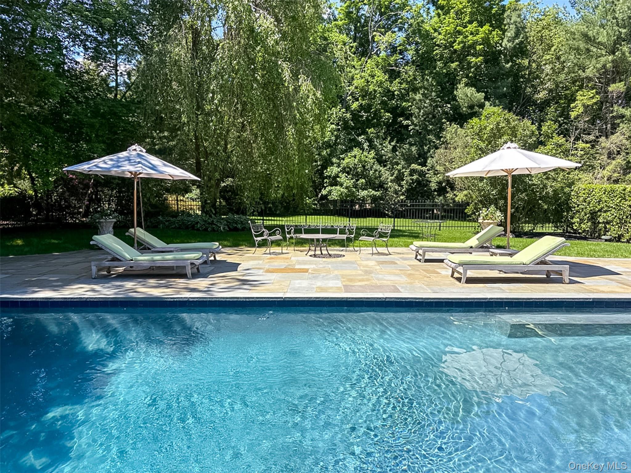 30 Underhill Road Locust Valley, NY 11560 - Photo 25 of 32 a swimming pool with an outdoor space and swimming pool