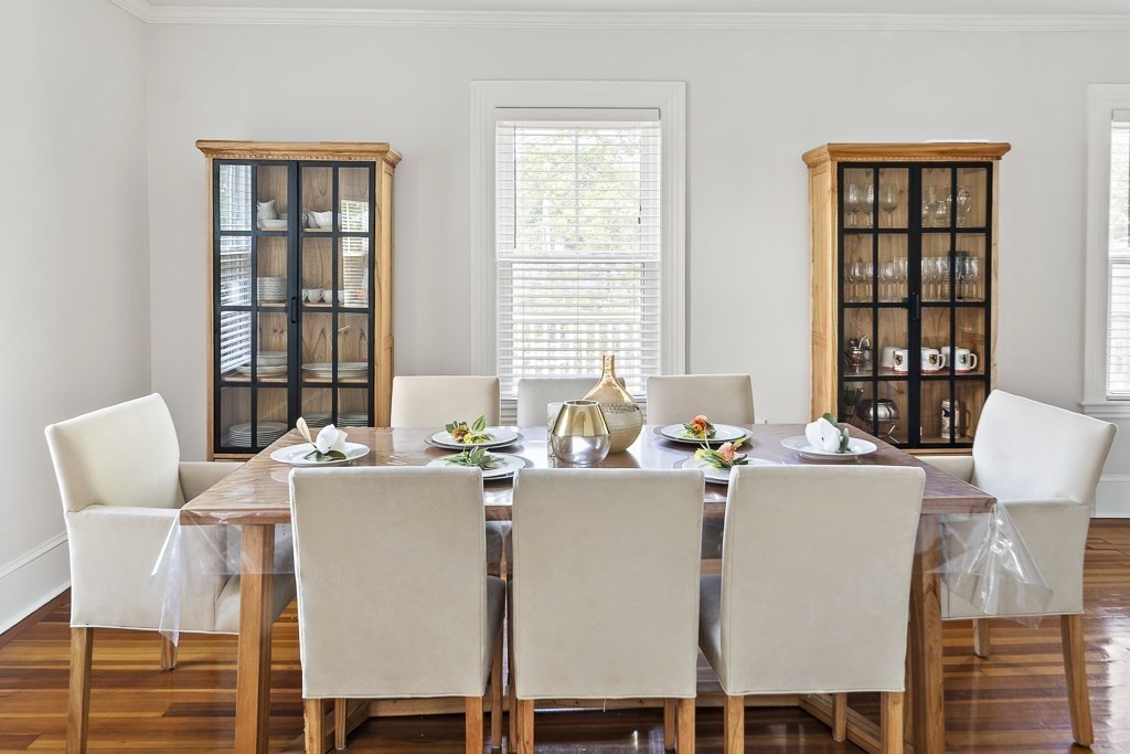 1281 Walnut Street, Unit 2 Newton, MA 02461 - Photo 17 of 30 a dining room with furniture and window