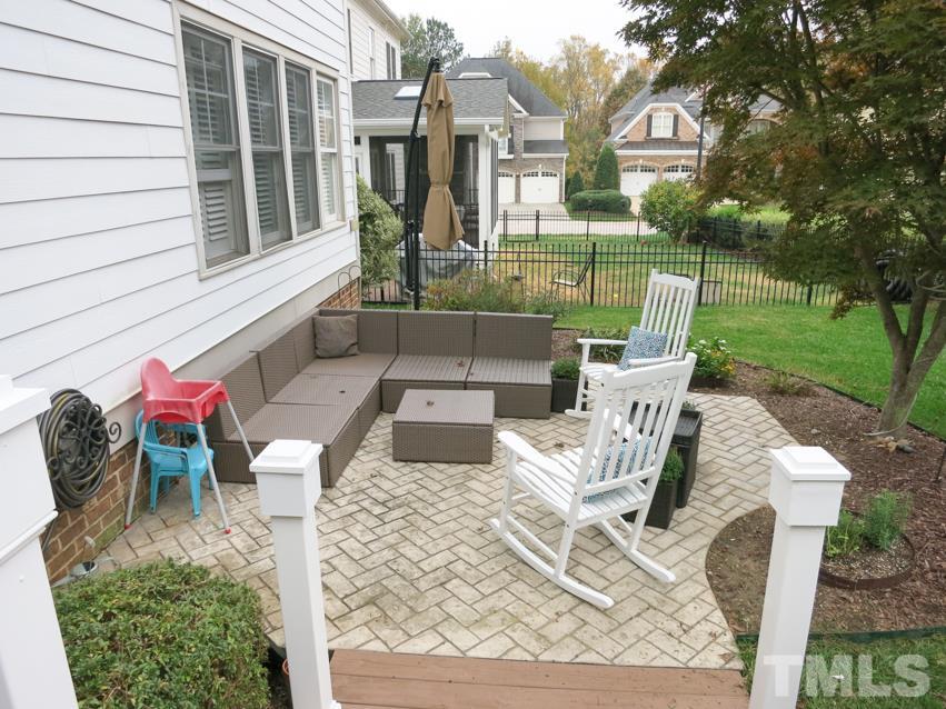 3205 Canes Way Raleigh, NC 27614 - Photo 21 of 25 View of the lg stamped concrete Patio.