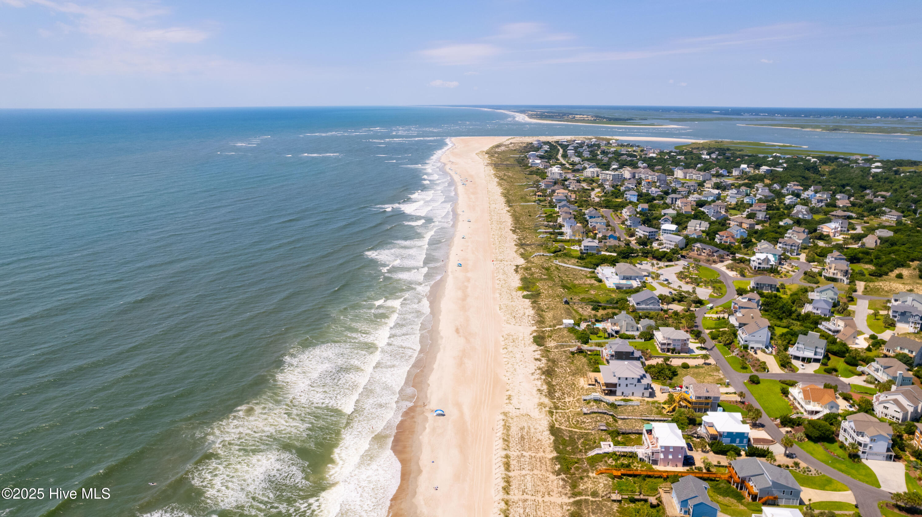 320 Governor Safford Lane Emerald Isle, NC 28594 - Photo 50 of 85 Aerial Beach View