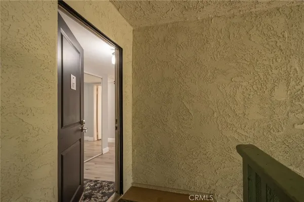 a bathroom with a mirror