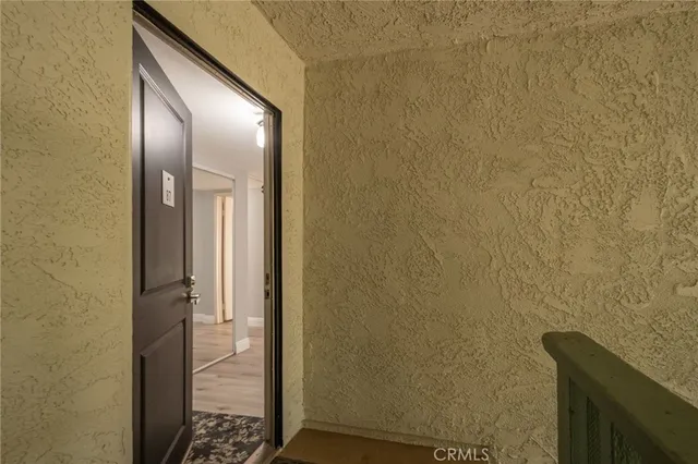 a bathroom with a mirror