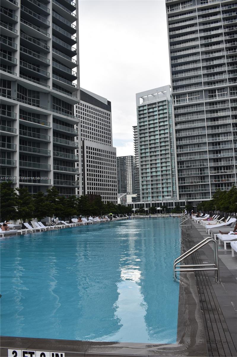 475 Brickell Avenue, Unit 4613 Miami, FL 33131 - Photo 19 of 30 a view of swimming pool with outdoor space
