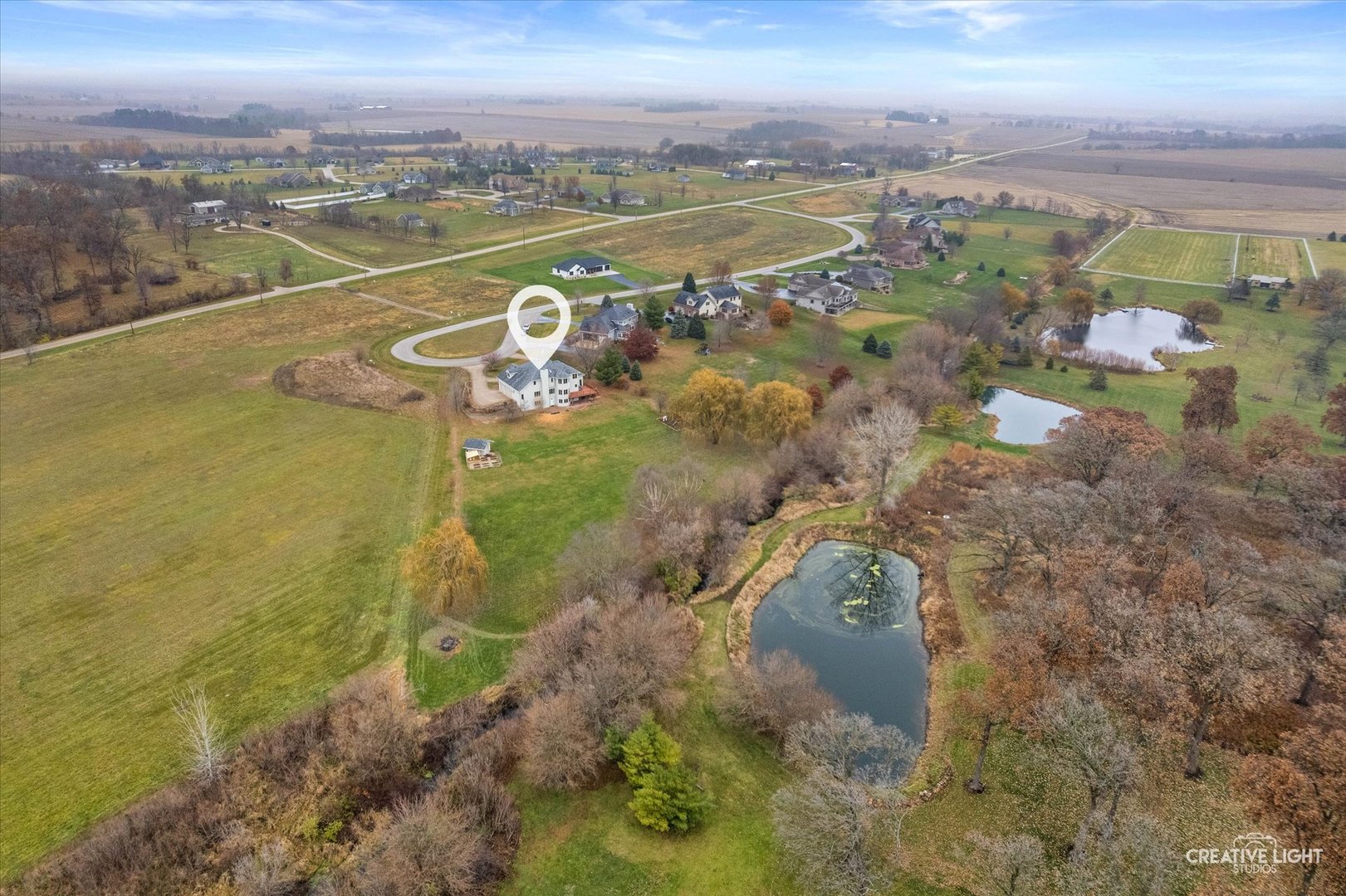 10167 East Deer Creek Lane Rochelle, IL 61068 - Photo 51 of 51 a view of a city with an ocean view