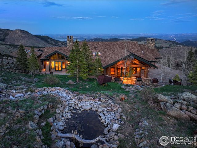 a view of lake and mountain