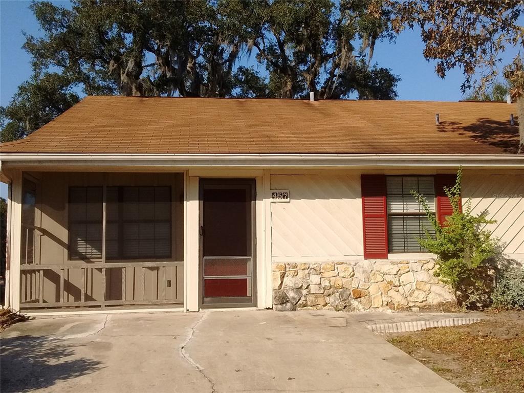 front view of a house