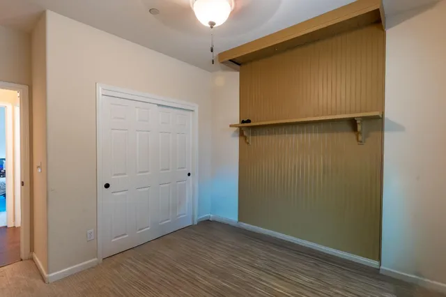 a view of empty room