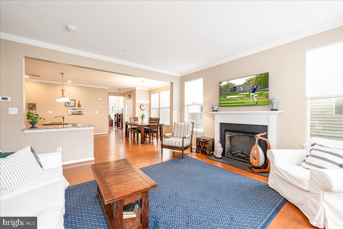 2851 Union Square Road, Unit 68 New Windsor, MD 21776 - Photo 19 of 54 Living Room w/Fireplace