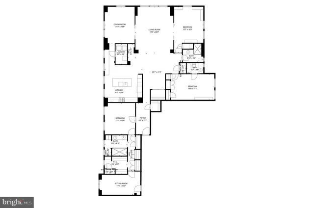 $1,895,000 | 1901 Walnut Street, Unit 15D, Philadelphia, PA 19103