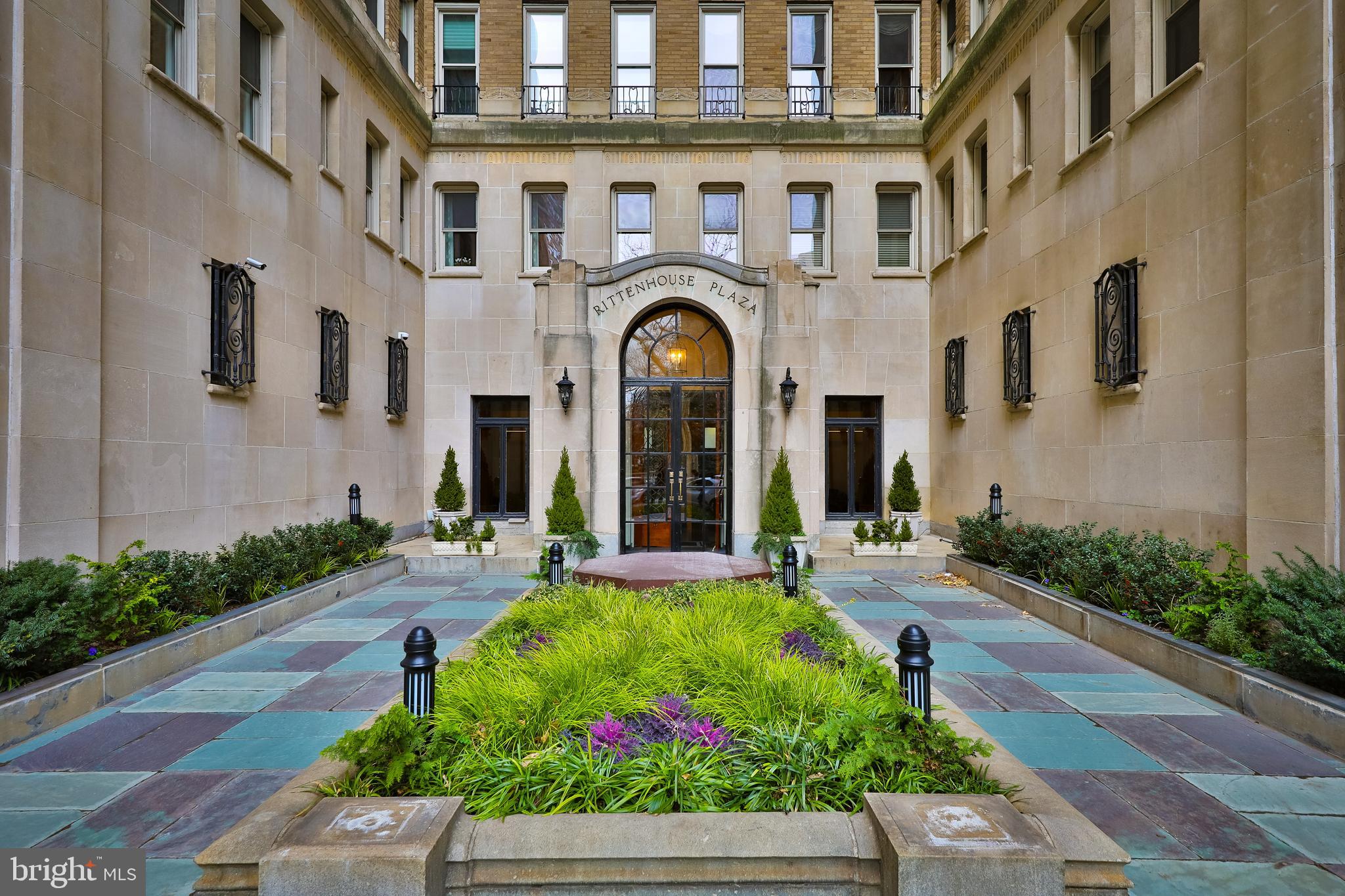1901 Walnut Street, Unit 15D Philadelphia, PA 19103 - Photo 37 of 45 Rittenhouse Plaza Courtyard