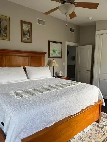 a view of an entryway with table