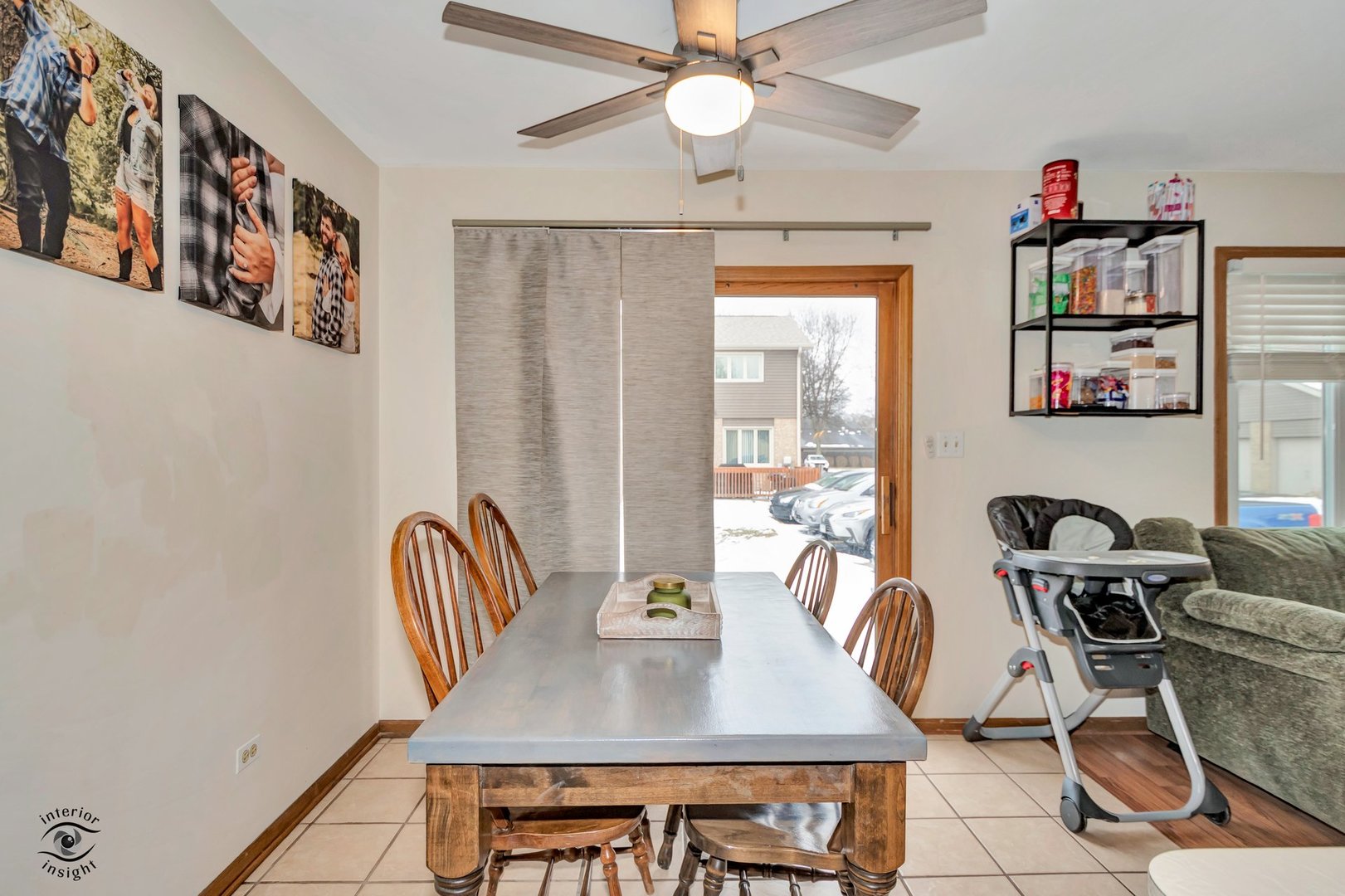 14411 Lamon Avenue Midlothian, IL 60445 - Photo 10 of 26 a view of a dining room with furniture window and wooden floor