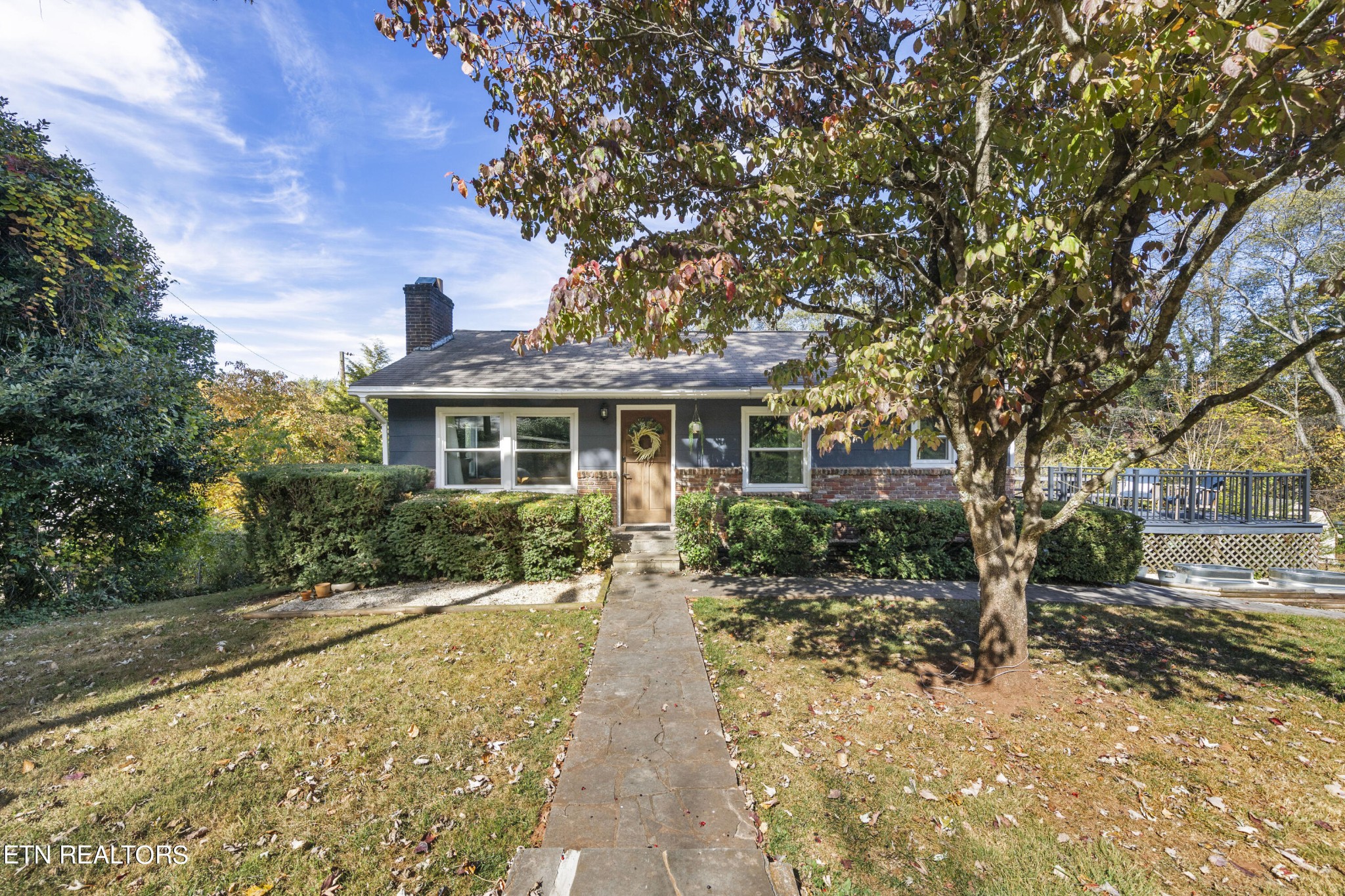405 Mark Road Knoxville, TN 37920 - Photo 2 of 24 a view of a house with a backyard