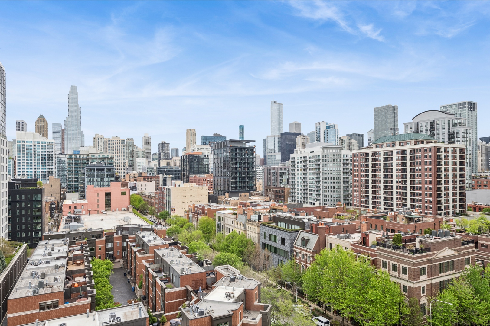 500 West Superior Street, Unit 813 Chicago, IL 60654 - Photo 16 of 18 a view of city with tall buildings