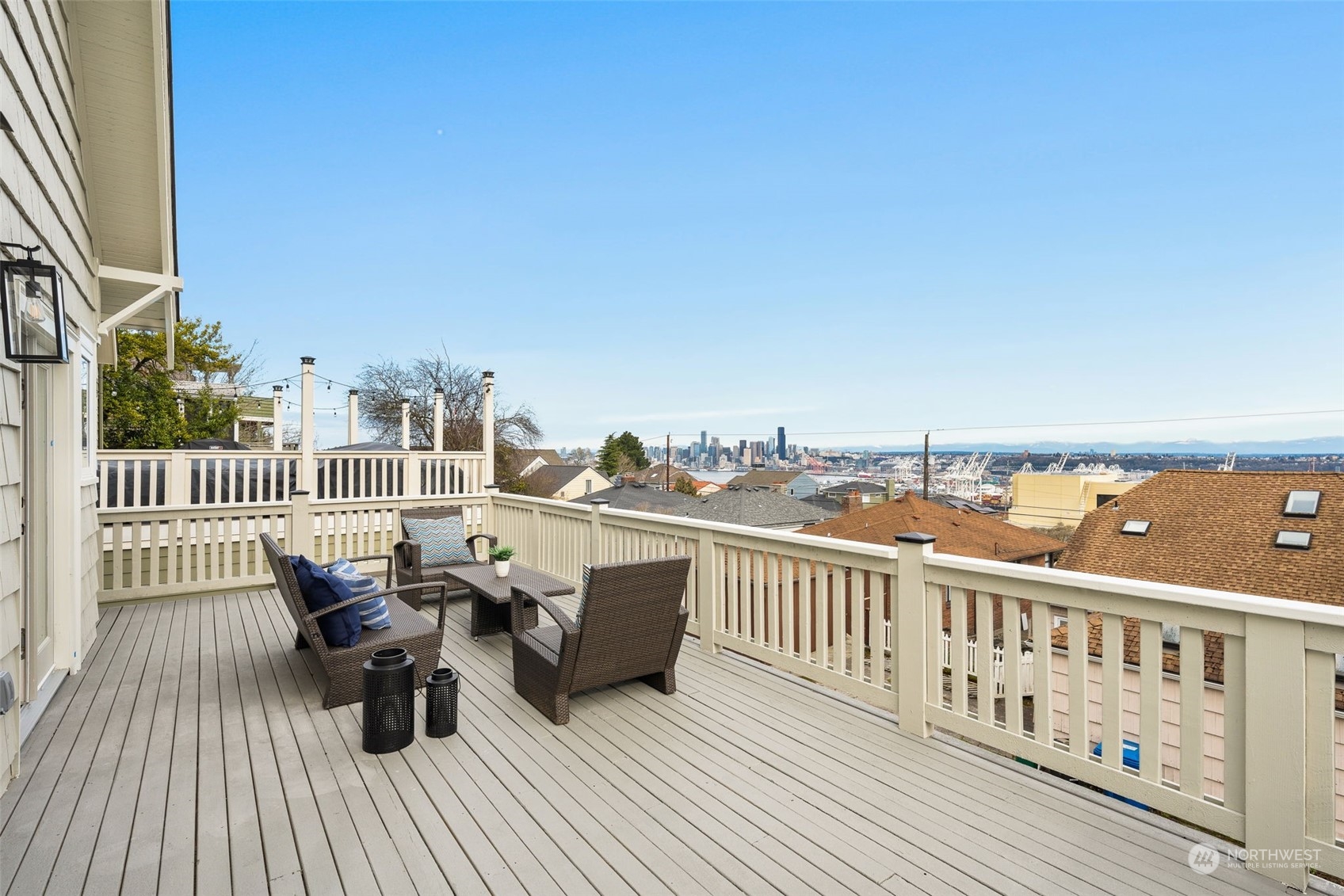 3054 37th Avenue Southwest Seattle, WA 98126 - Photo 30 of 38 a view of balcony with furniture