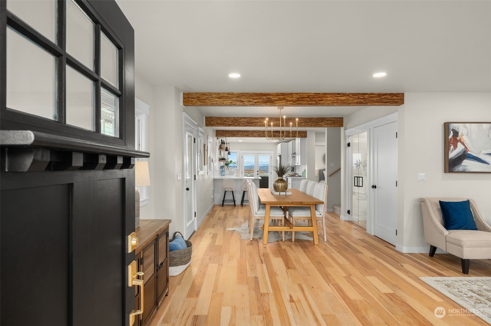 3054 37th Avenue Southwest Seattle, WA 98126 - Photo 3 of 38 a living room with furniture and a wooden floor
