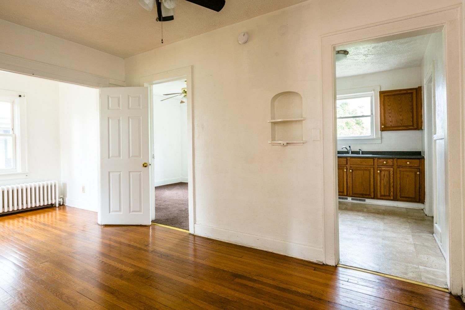 613 Alpha Street Waynesboro, VA 22980 - Photo 13 of 16 wooden floor in an empty room
