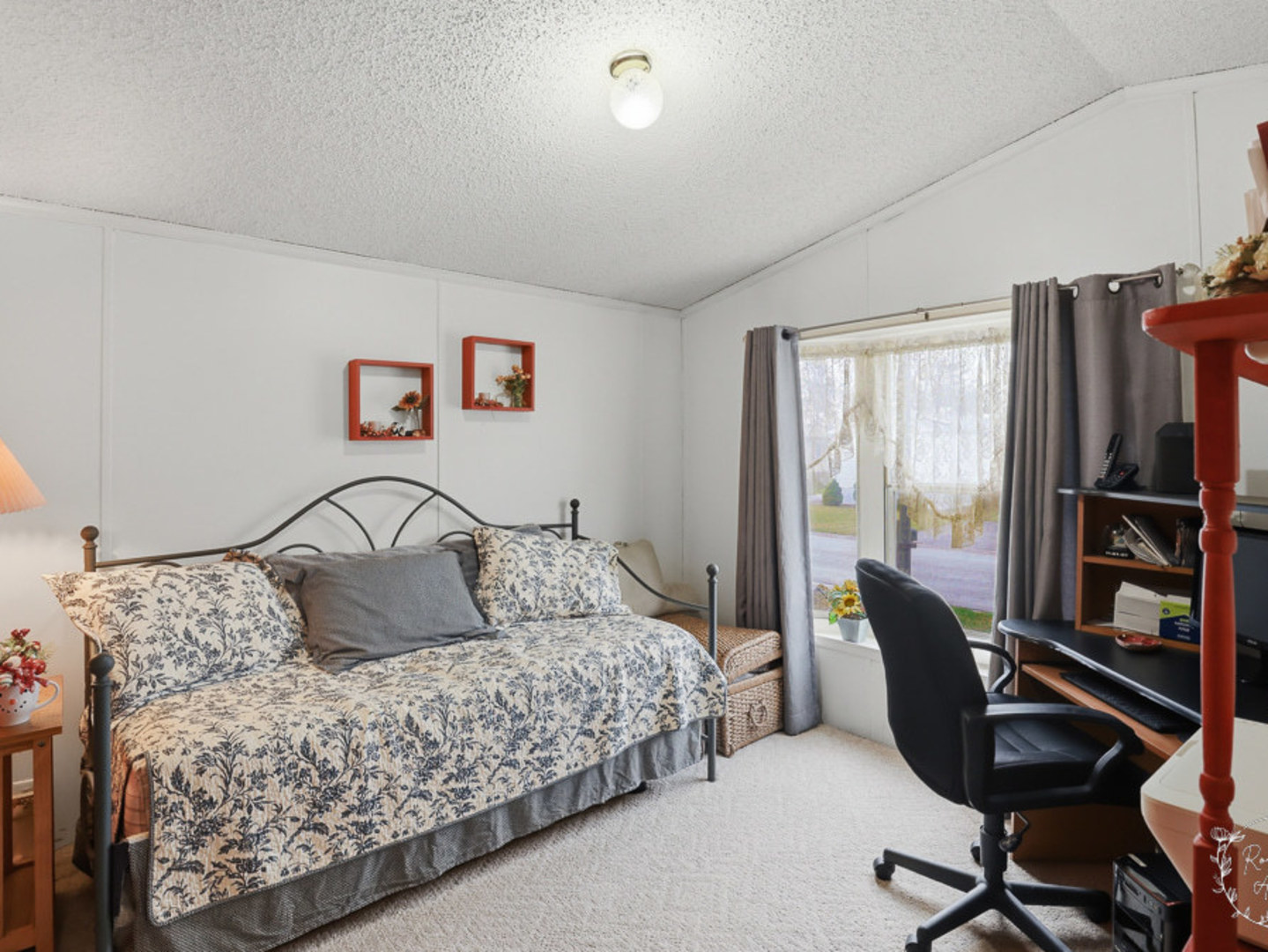 52 Partridge Lane Beecher, IL 60401 - Photo 11 of 24 a bedroom with a large bed and a desk