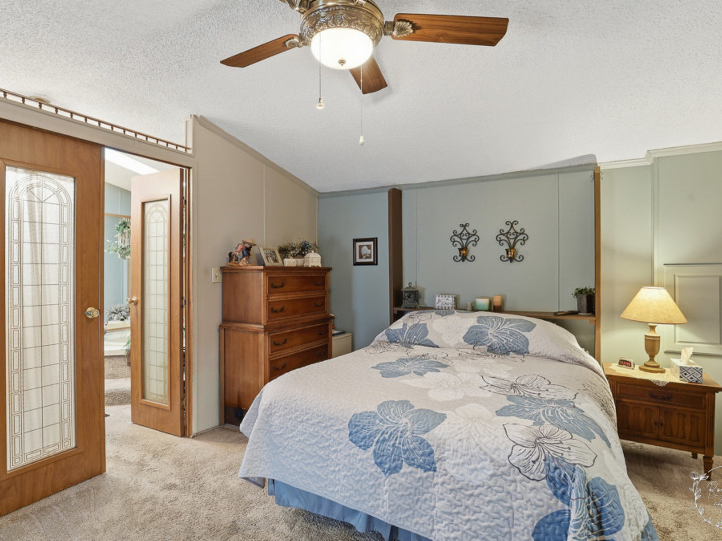 52 Partridge Lane Beecher, IL 60401 - Photo 15 of 24 a bedroom with a bed and wooden floor