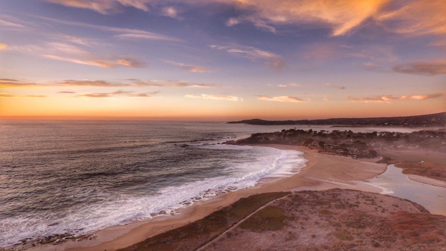 2715 Ribera Road Carmel, CA 93923 - Photo 40 of 41 a view of a lake with beach and ocean