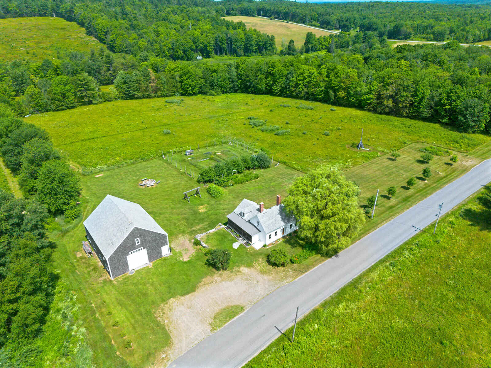 2140 Level Hill Road Palermo, ME 04354 - Photo 12 of 49 Some beautiful arial views