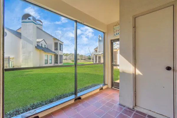 a view of an entryway