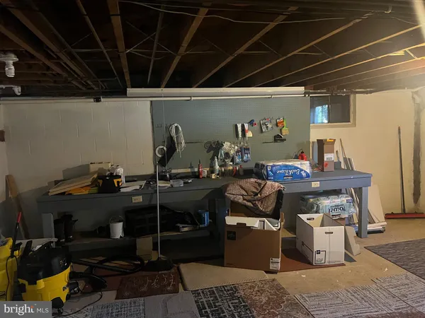 a room with storage and utility