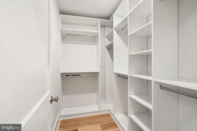 a workspace with furniture and a potted plant