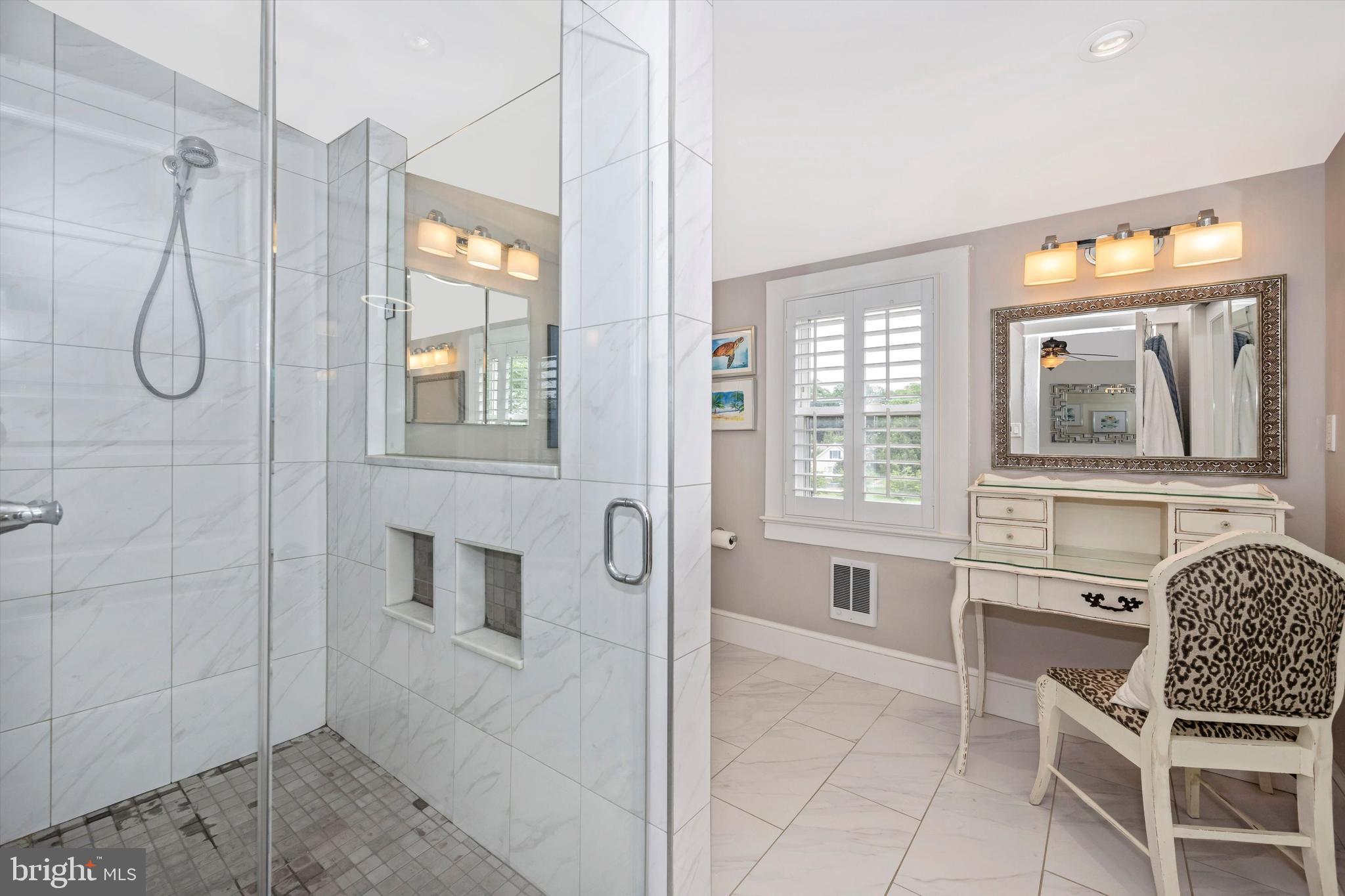 26701 Ridge Road Damascus, MD 20872 - Photo 11 of 24 Owners Bathroom Walk-In Shower (Bath 2)