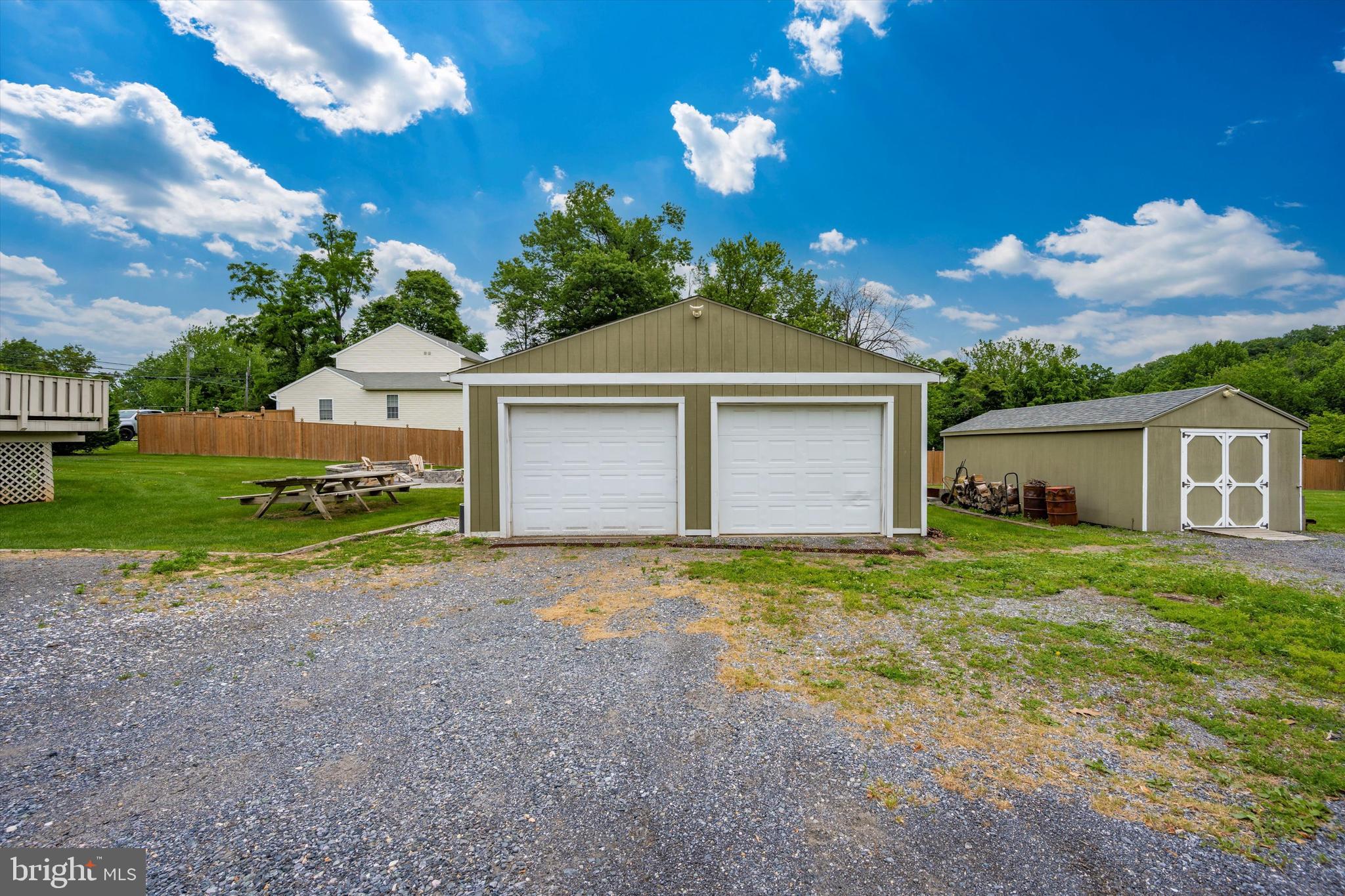 26701 Ridge Road Damascus, MD 20872 - Photo 24 of 24 Detached 2-Car Garage and Shed