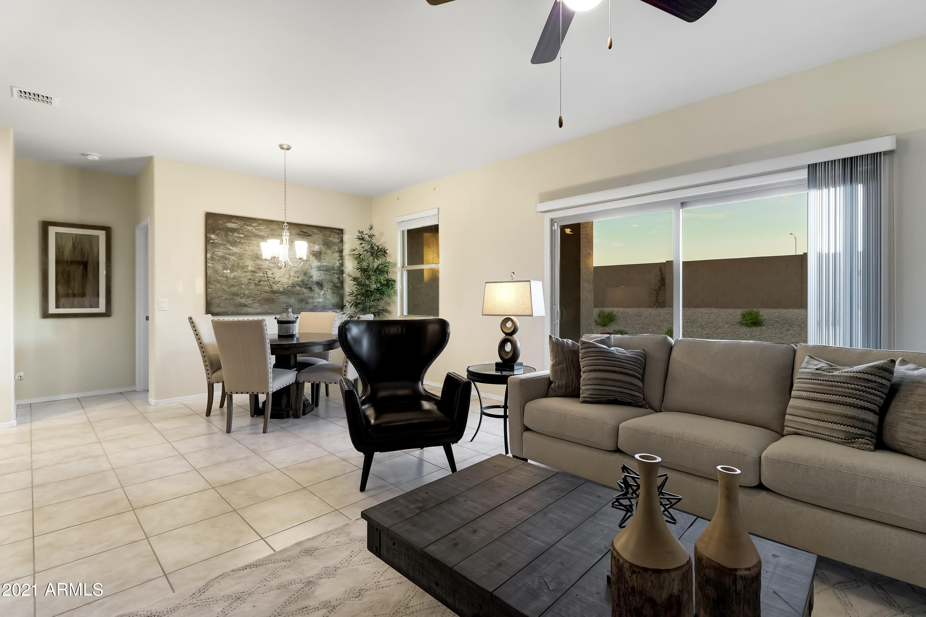 9506 Tangerine Road Florence, AZ 85132 - Photo 5 of 10 aster living room to dining room