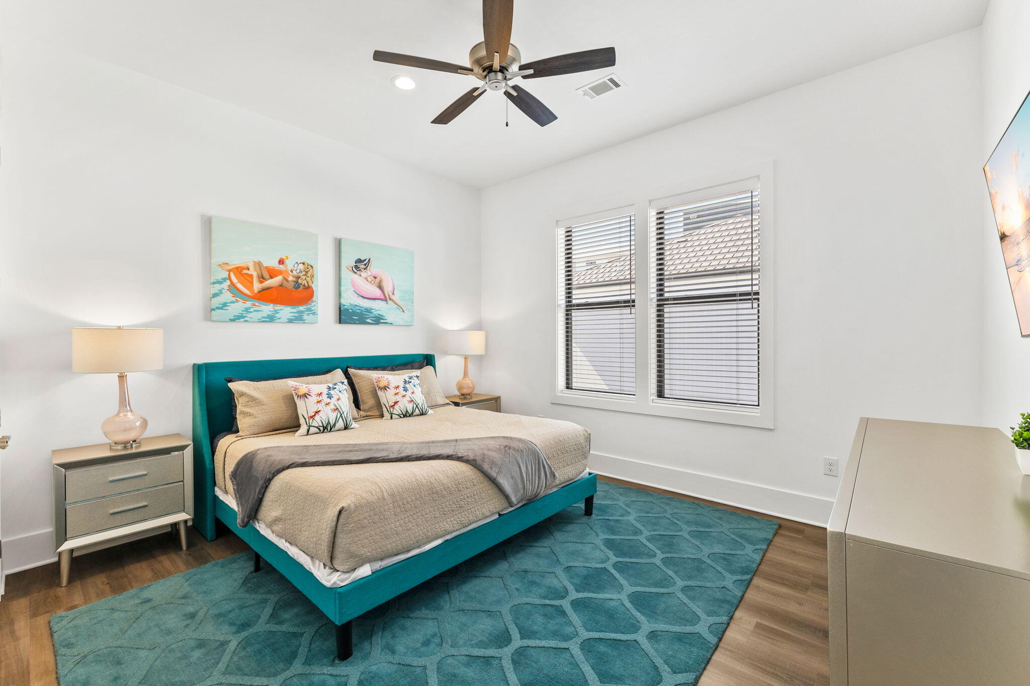 211 Snowdrift Road Miramar Beach, FL 32550 - Photo 20 of 46 a bedroom with a bed dresser and a window