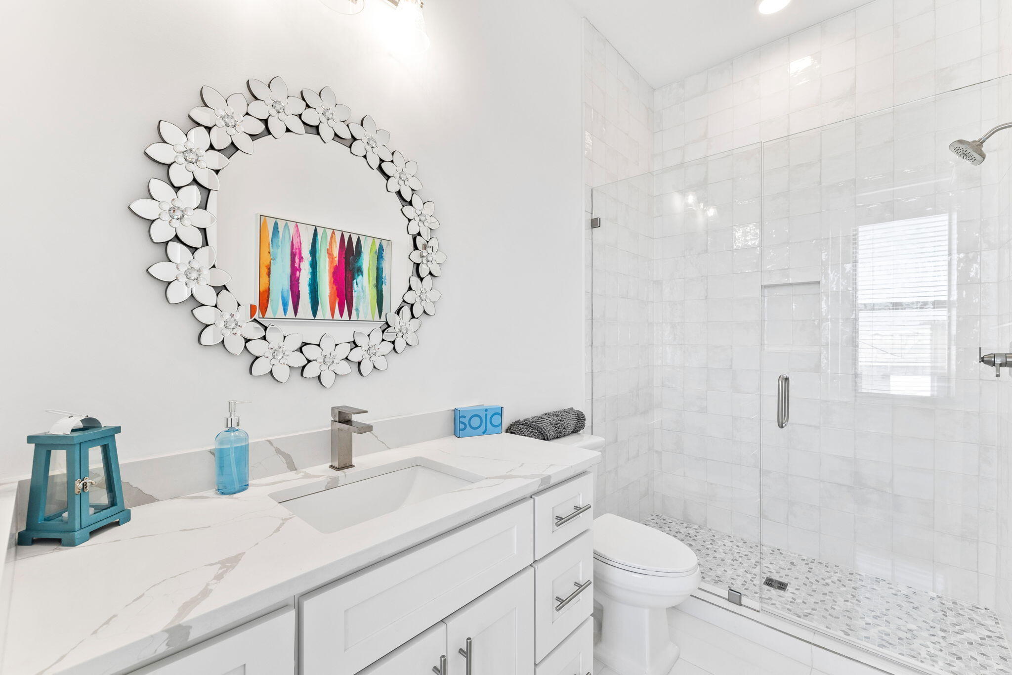 211 Snowdrift Road Miramar Beach, FL 32550 - Photo 21 of 46 a bathroom with a sink vanity mirror and toilet
