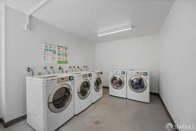 a car parked in a garage
